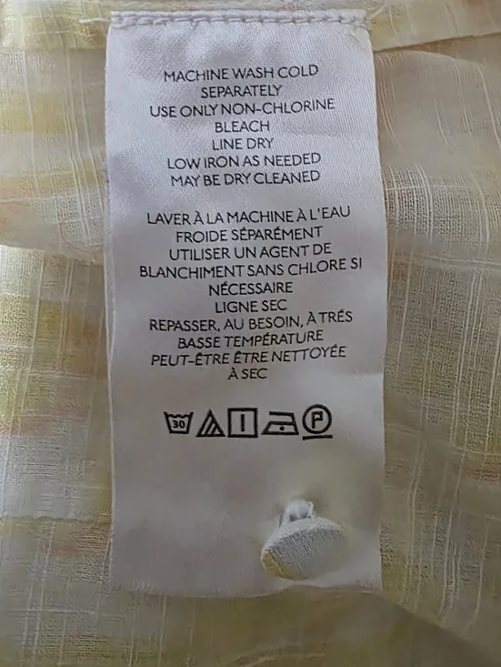 Anthropologie Maeve Off The Shoulder Ruffled Yellow Blouse NWT Size M - Picture 10 of 14